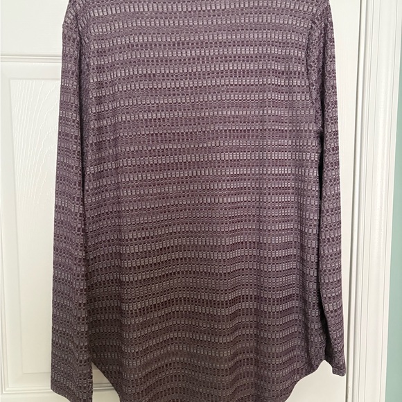 LOFT Outlet Textured Purple Sweater - Picture 3 of 4